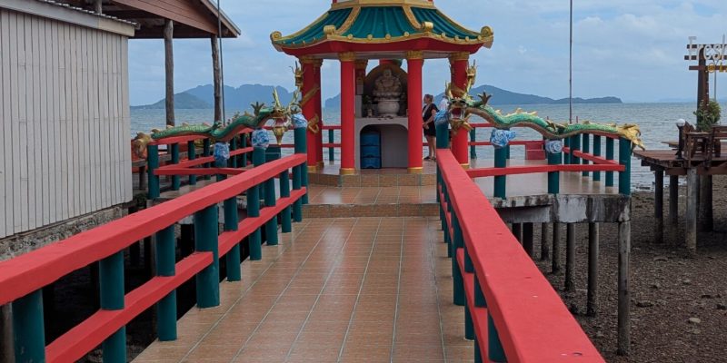Der Drachentempel ist chinesischen Ursprungs...
