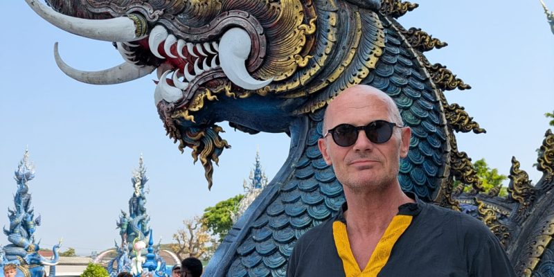 Blauer Drache