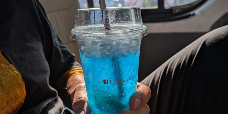...und die Shakes! Blauer Shake